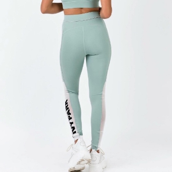 IVY PARK Logo Ankle Leggings in Mint women’s size S workouts - Picture 7 of 11